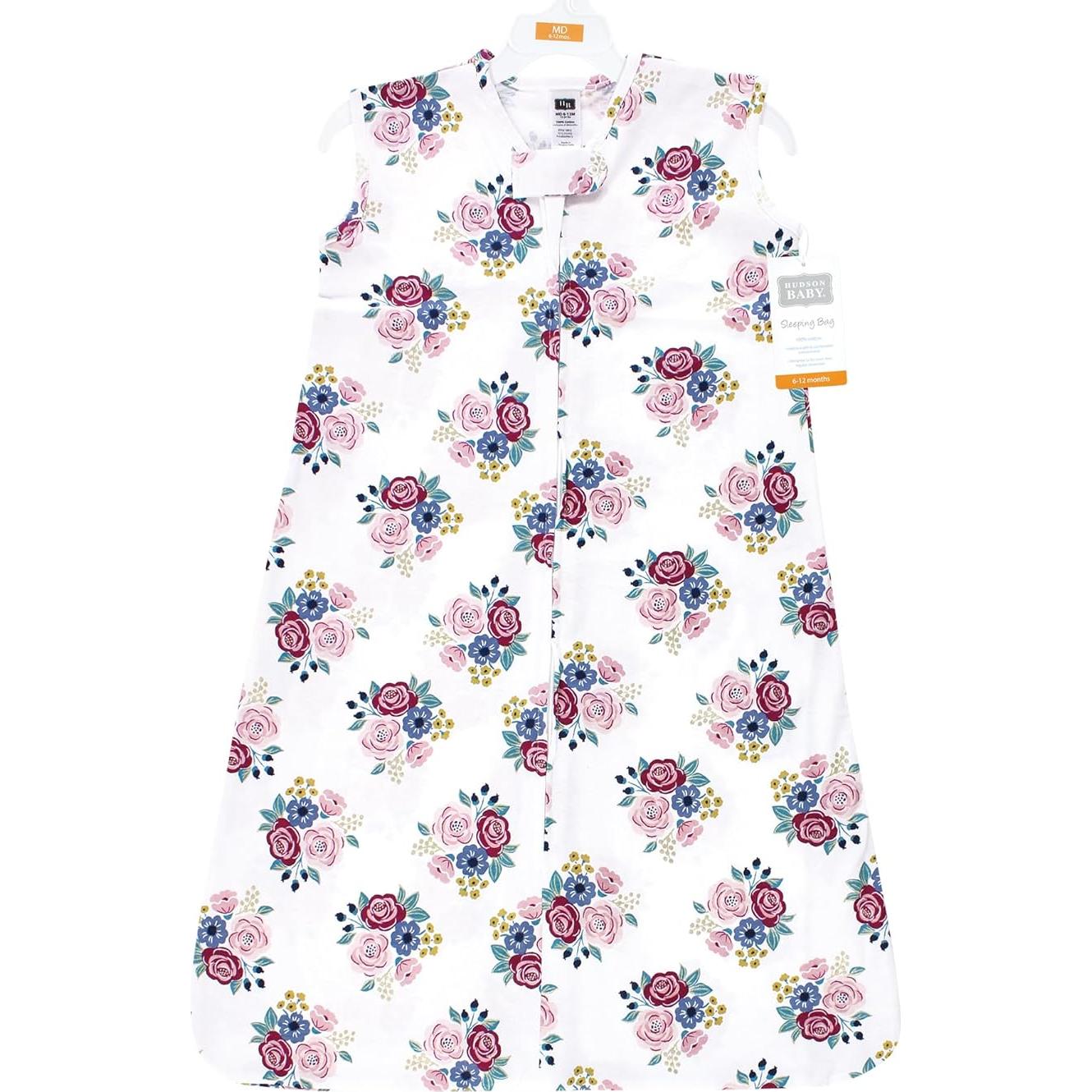Saco de Dormir de Algodón Hudson Baby Unisex 0-6 Meses Floral