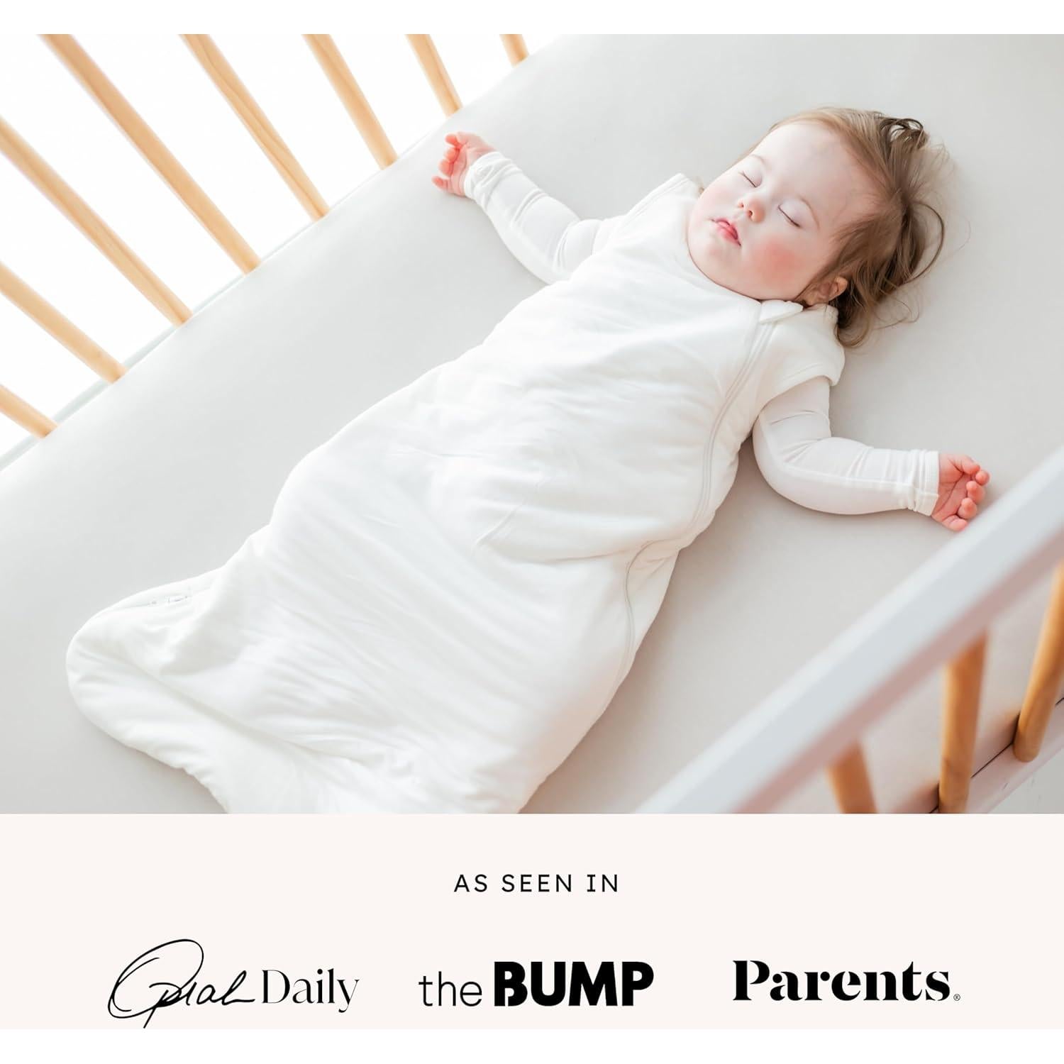 Saco de Dormir Unisex Kyte Baby Mediano Rayón Bambú 1.0 Tog