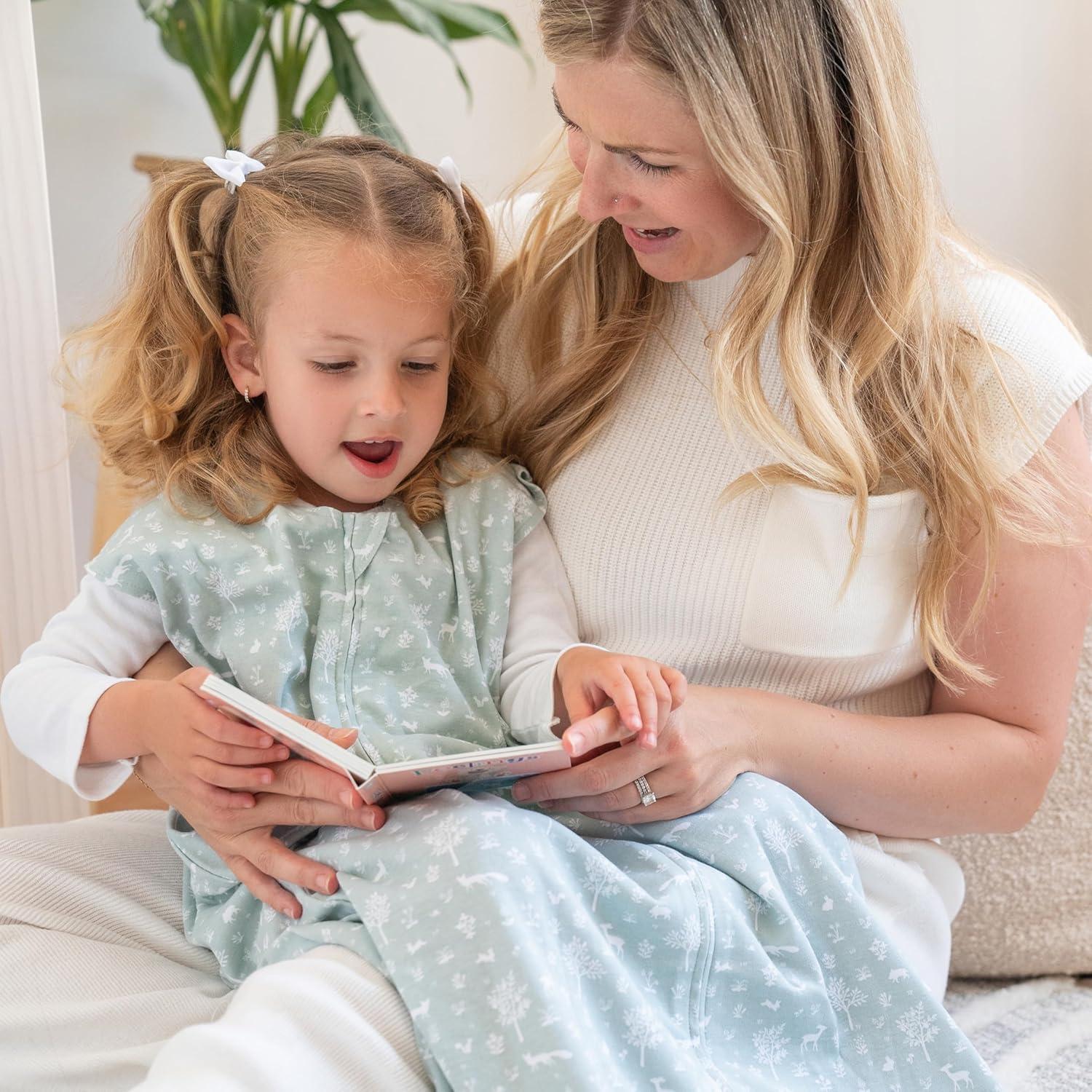 HALO SleepSack Manta Usable Algodón 0-6 Meses Bosque Salvia