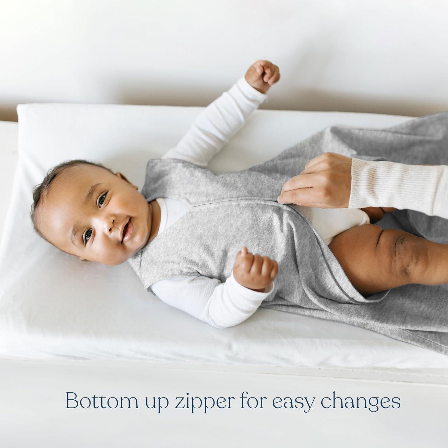 HALO SleepSack Manta Usable Algodón 0-6 Meses Bosque Salvia