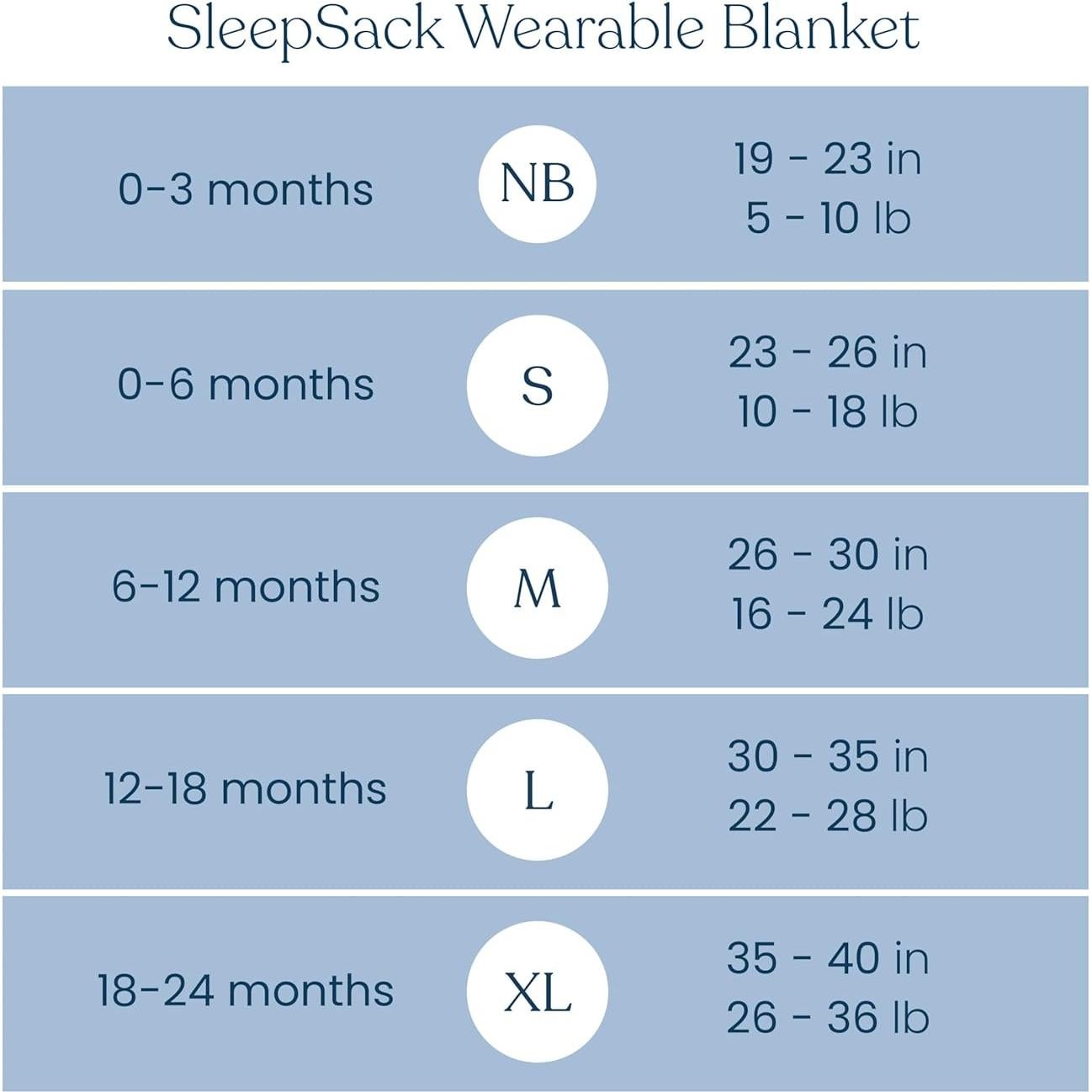 HALO SleepSack Manta Usable Algodón 0-6 Meses Bosque Salvia