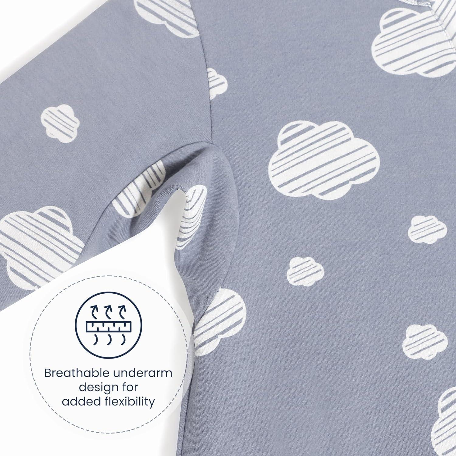 Saco de dormir unisex Kaiya Baby 1.0 Tog 6-18 meses Cielo azul