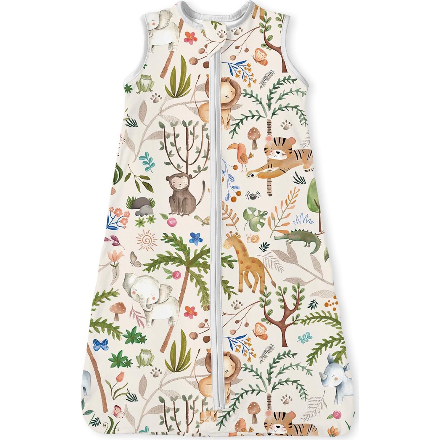 Sacos de Sueño Ligeros para Niños 2T-4T, 0.5 TOG Verano