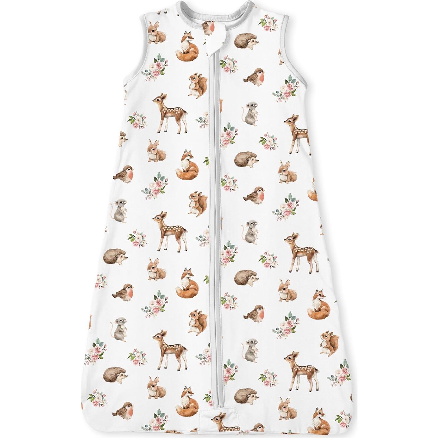 Sacos de Sueño Ligeros para Niños 2T-4T, 0.5 TOG Verano