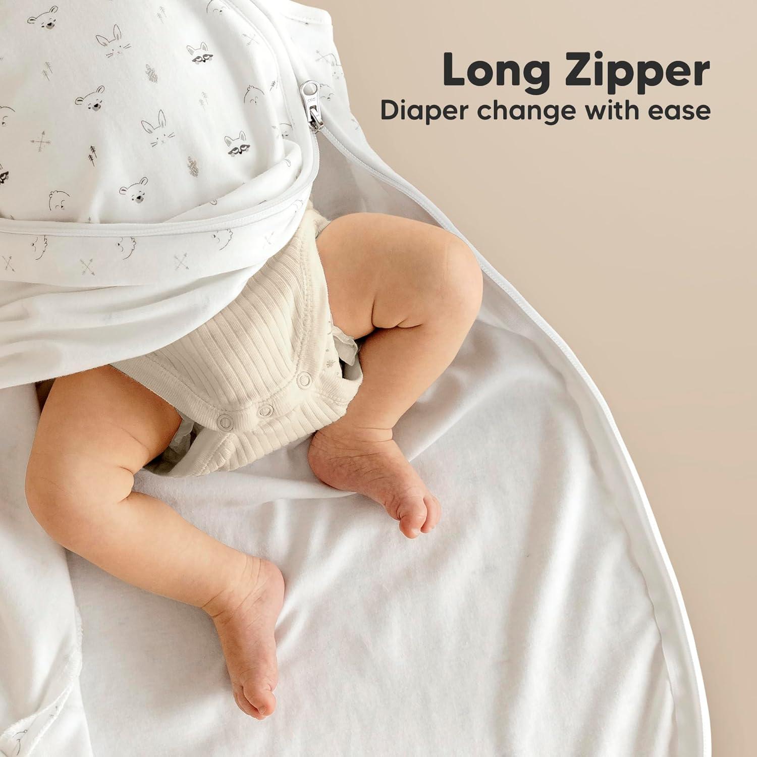 Sacos de Dormir Orgánicos KeaBabies 0.5 TOG 2 Unidades M