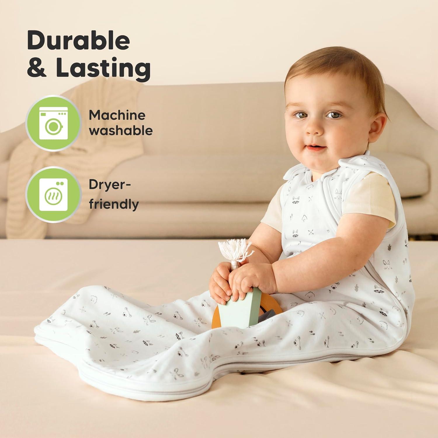 Sacos de Dormir Orgánicos KeaBabies 0.5 TOG 2 Unidades M