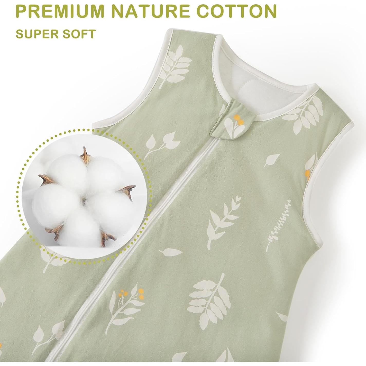 Saco de dormir invierno 2.5 TOG con pies 100% algodón M