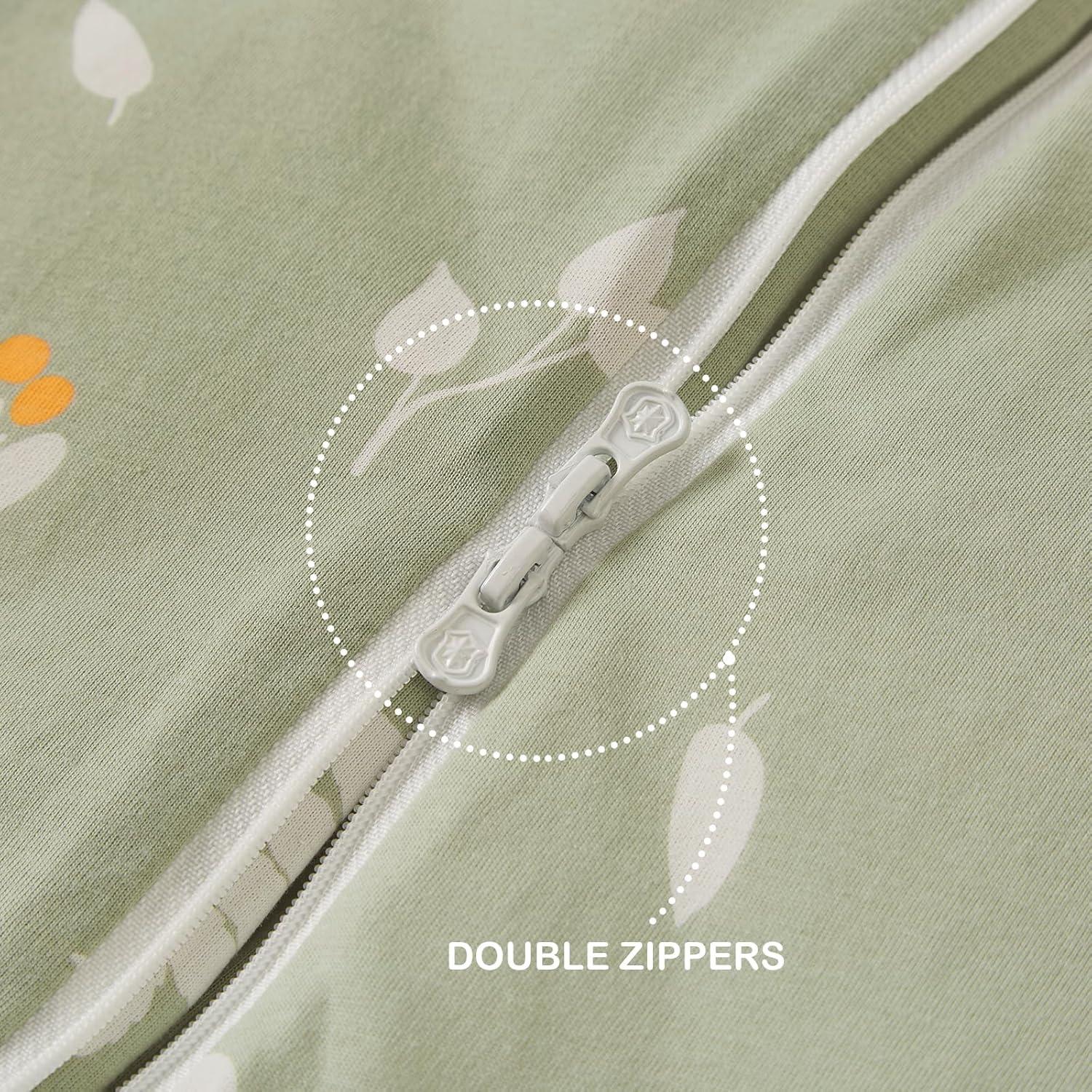 Saco de dormir invierno 2.5 TOG con pies 100% algodón M