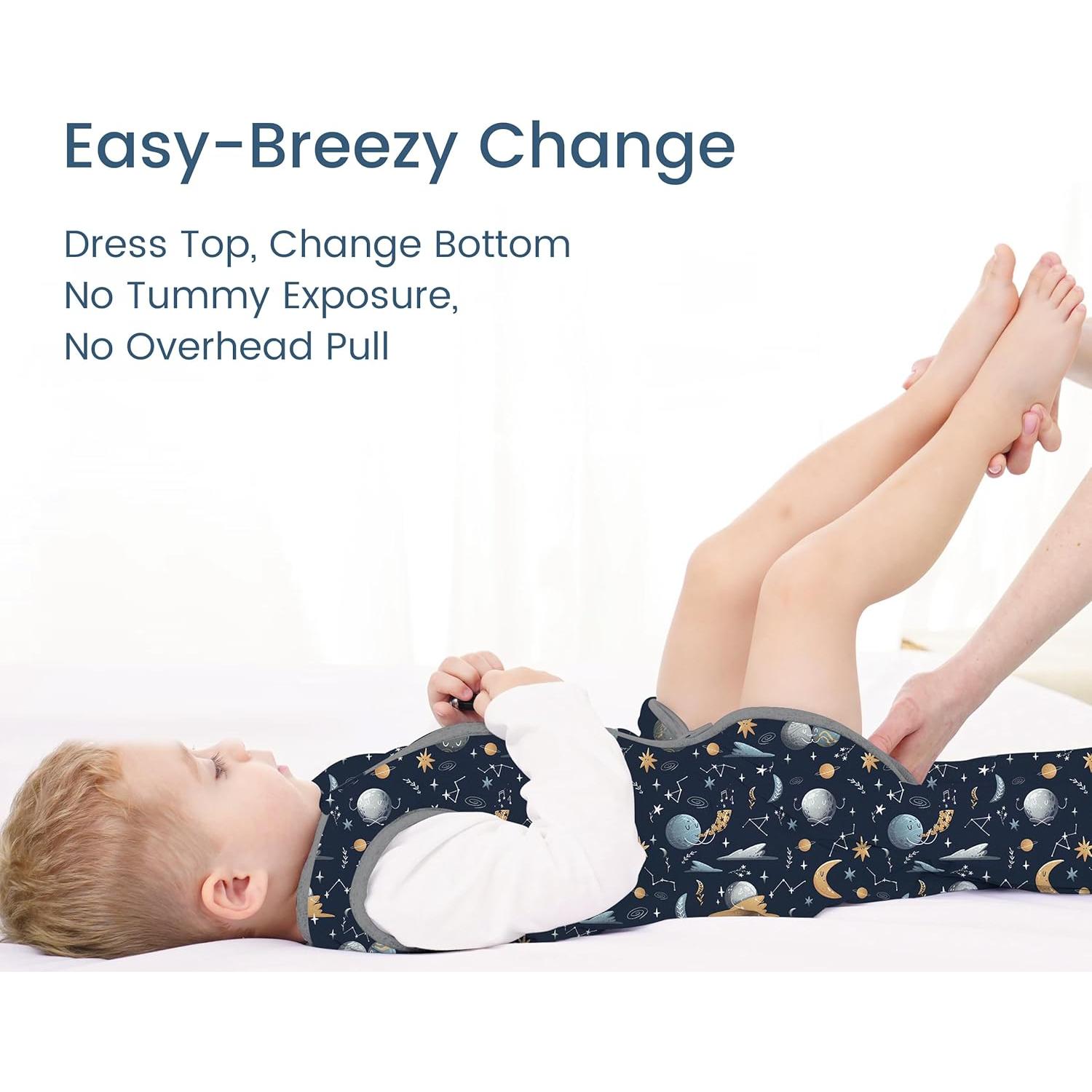 Saco de Sueño Suave 1.0 TOG TOTBASIC para Bebés 24-48 Meses