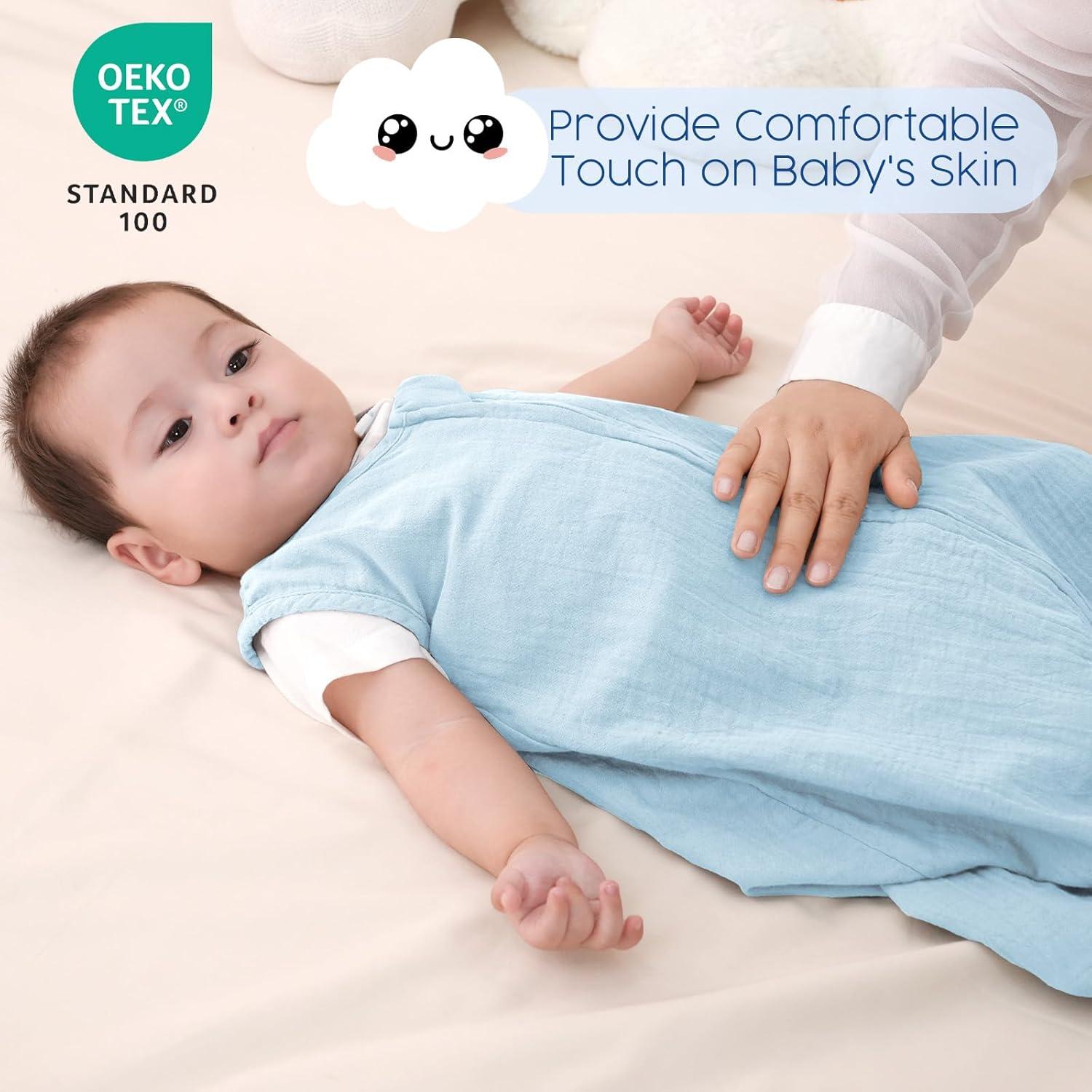 Saco de Dormir Algodón Muselina David's Kids 0-6 Meses