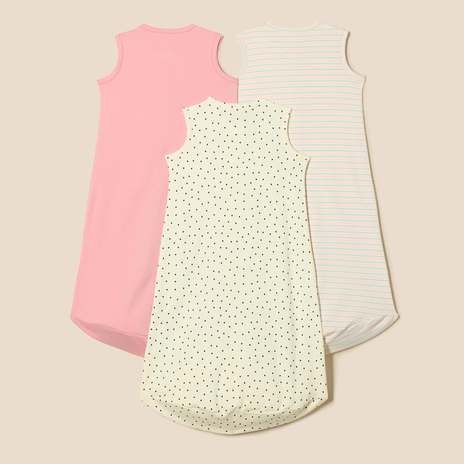 Saco de Dormir para Bebés Amazon Essentials 0-6 Meses 3 Piezas