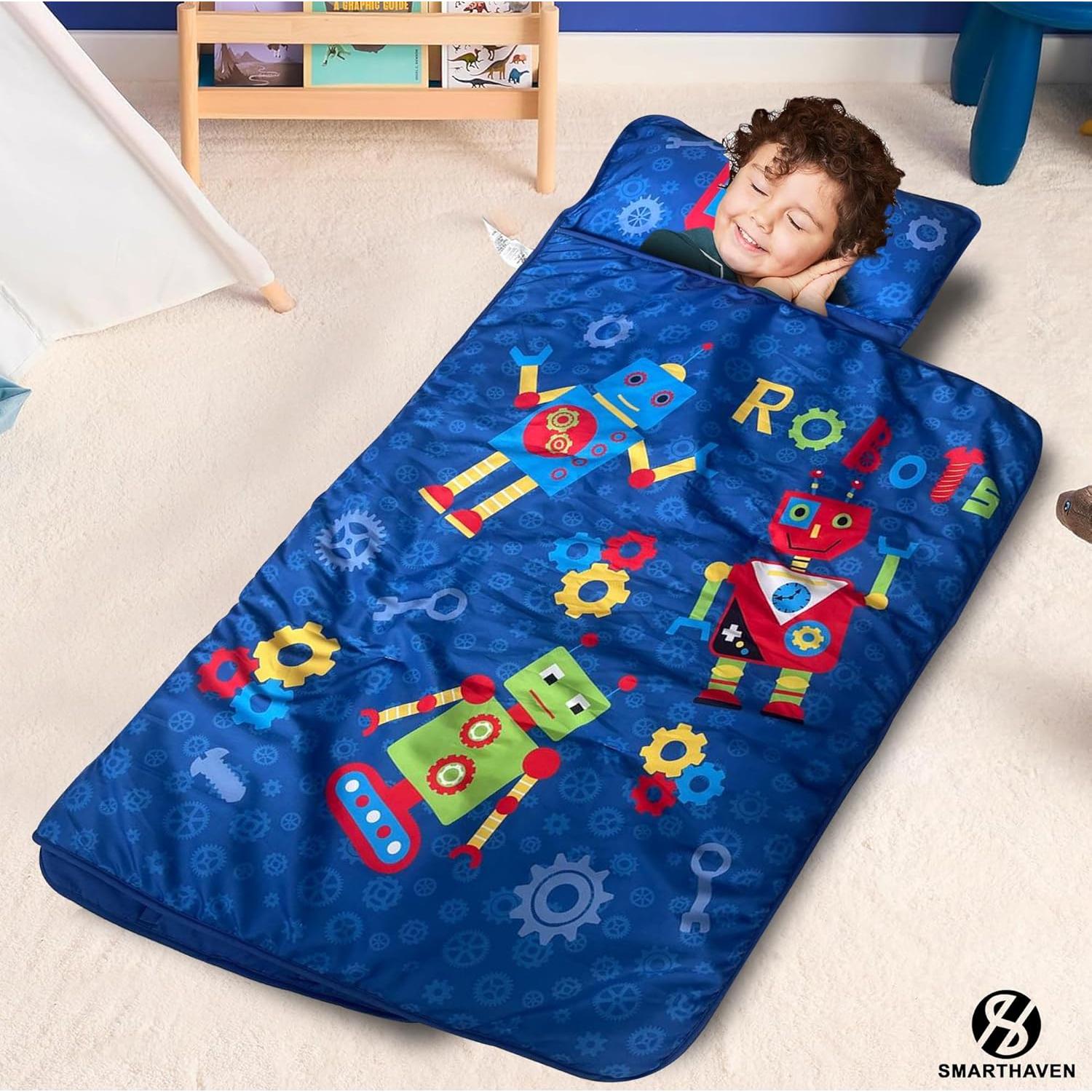 Estera de Siesta para Niños SMARTHAVEN con Almohada 127x51cm
