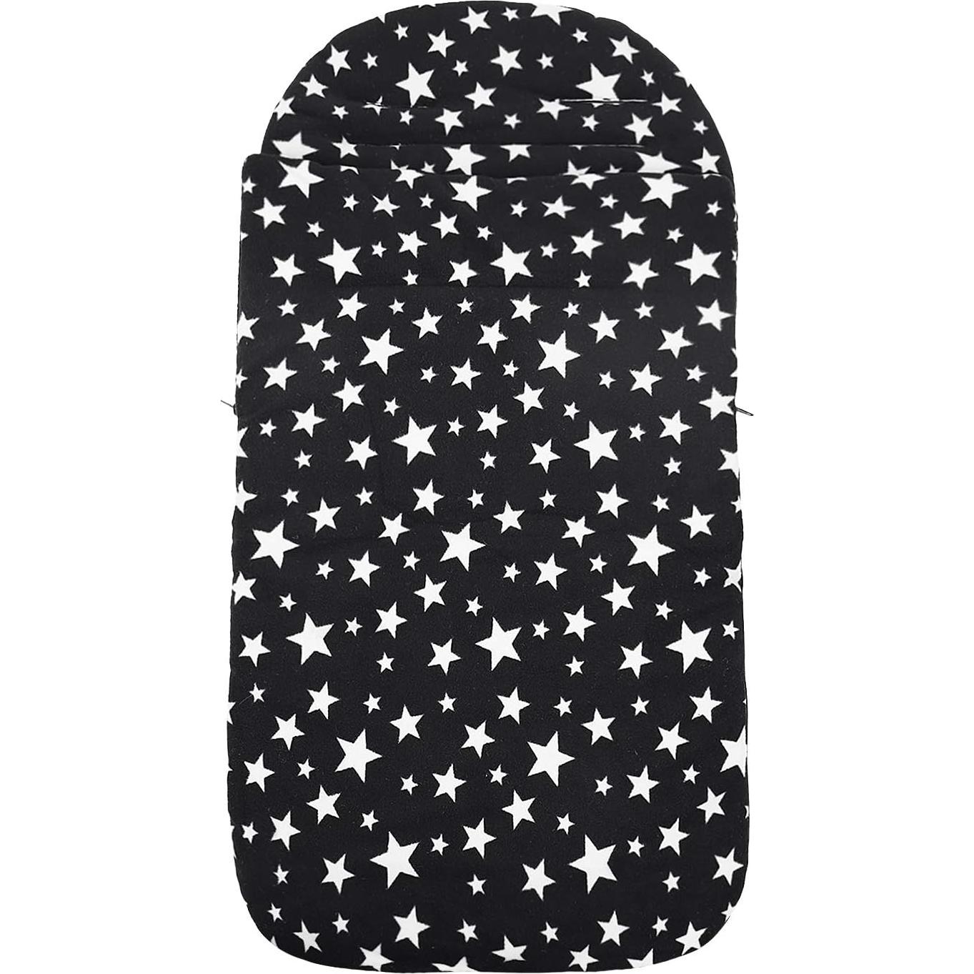 Saco de Dormir Universal RUIXIA para Cochecito Bebé Estrella Negra