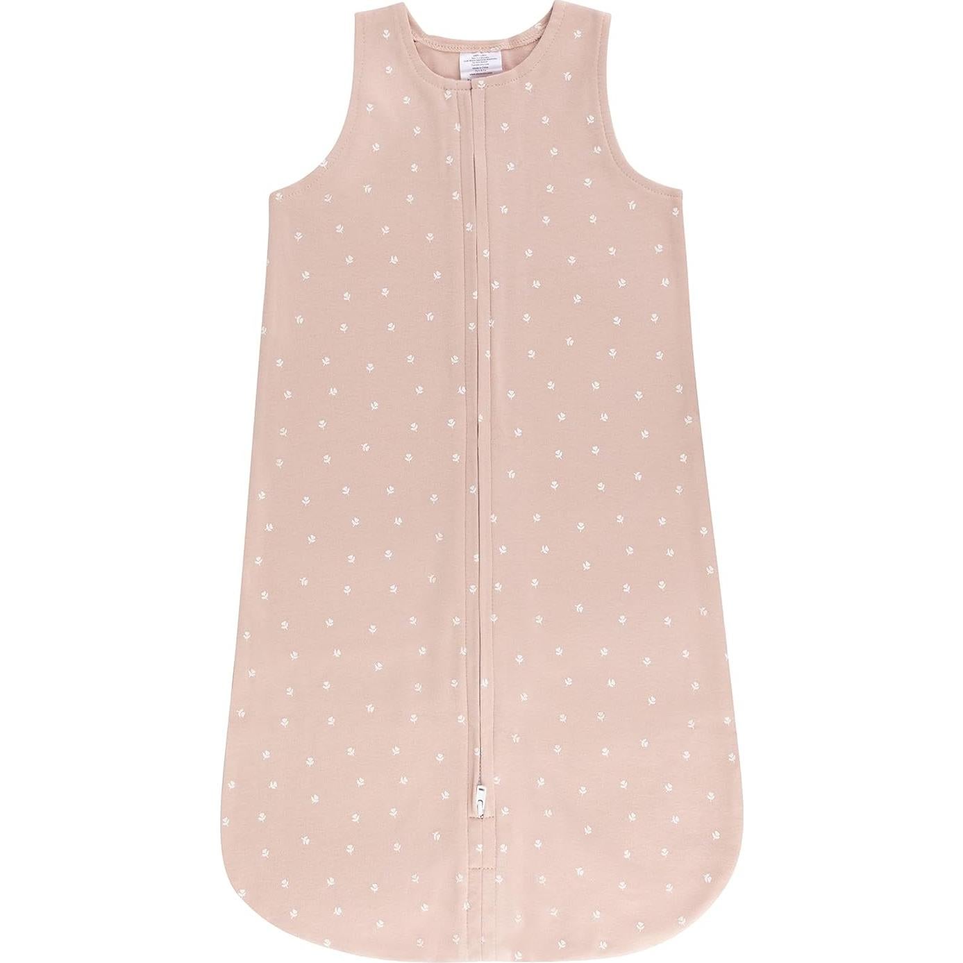 Saco de Sueño Ely's & Co. 100% Algodón 2 Piezas Rosa 12-18 Meses