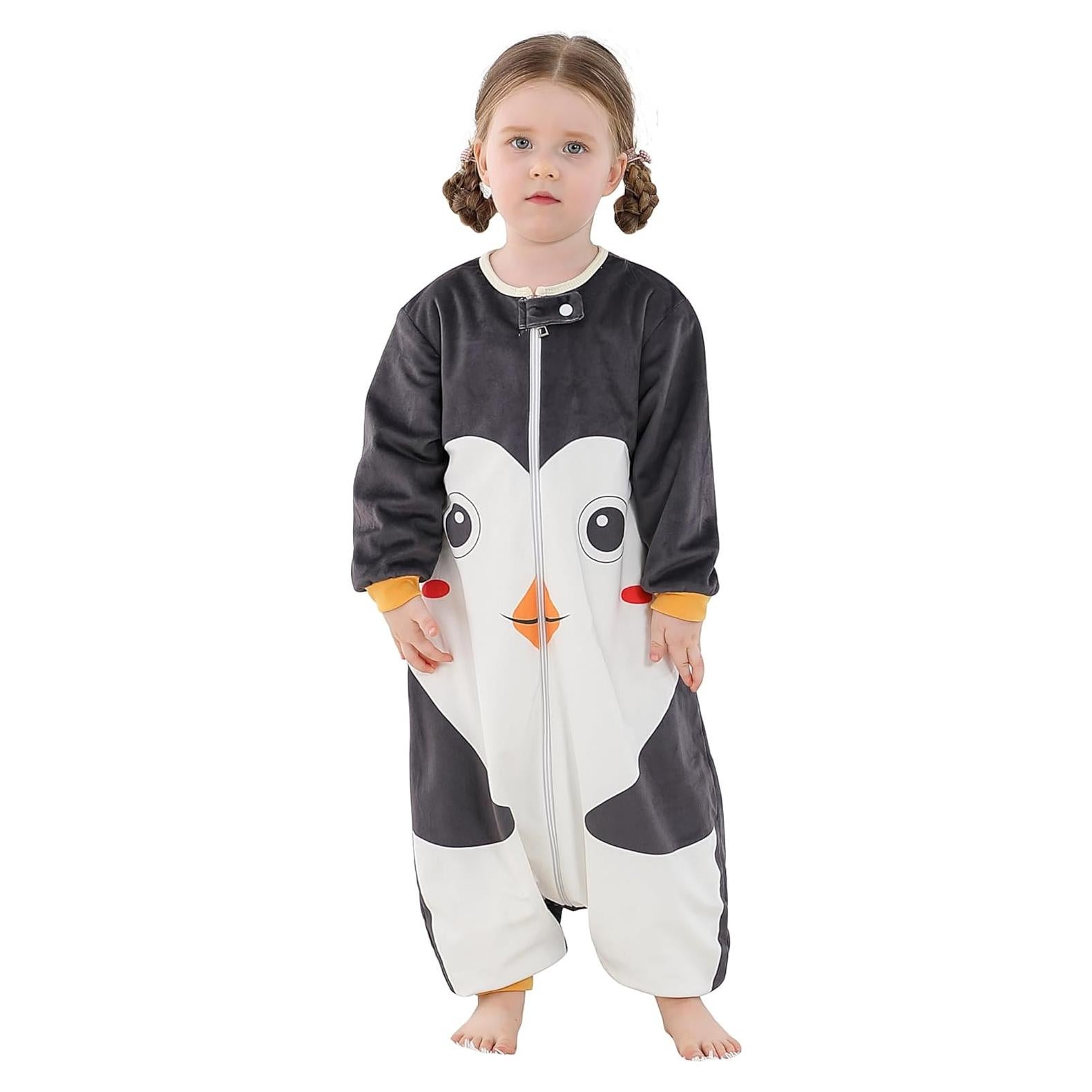 Saco de Dormir para Bebé HAHASHOW 3T Sin Mangas y con Piernas