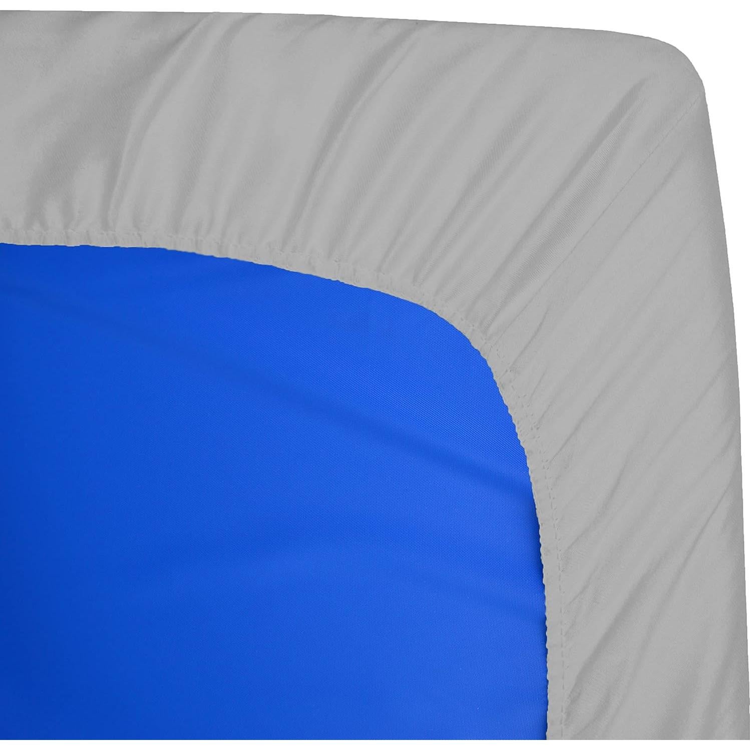 Sábana Ajustable Microfibra American Baby 61x122 cm Gris