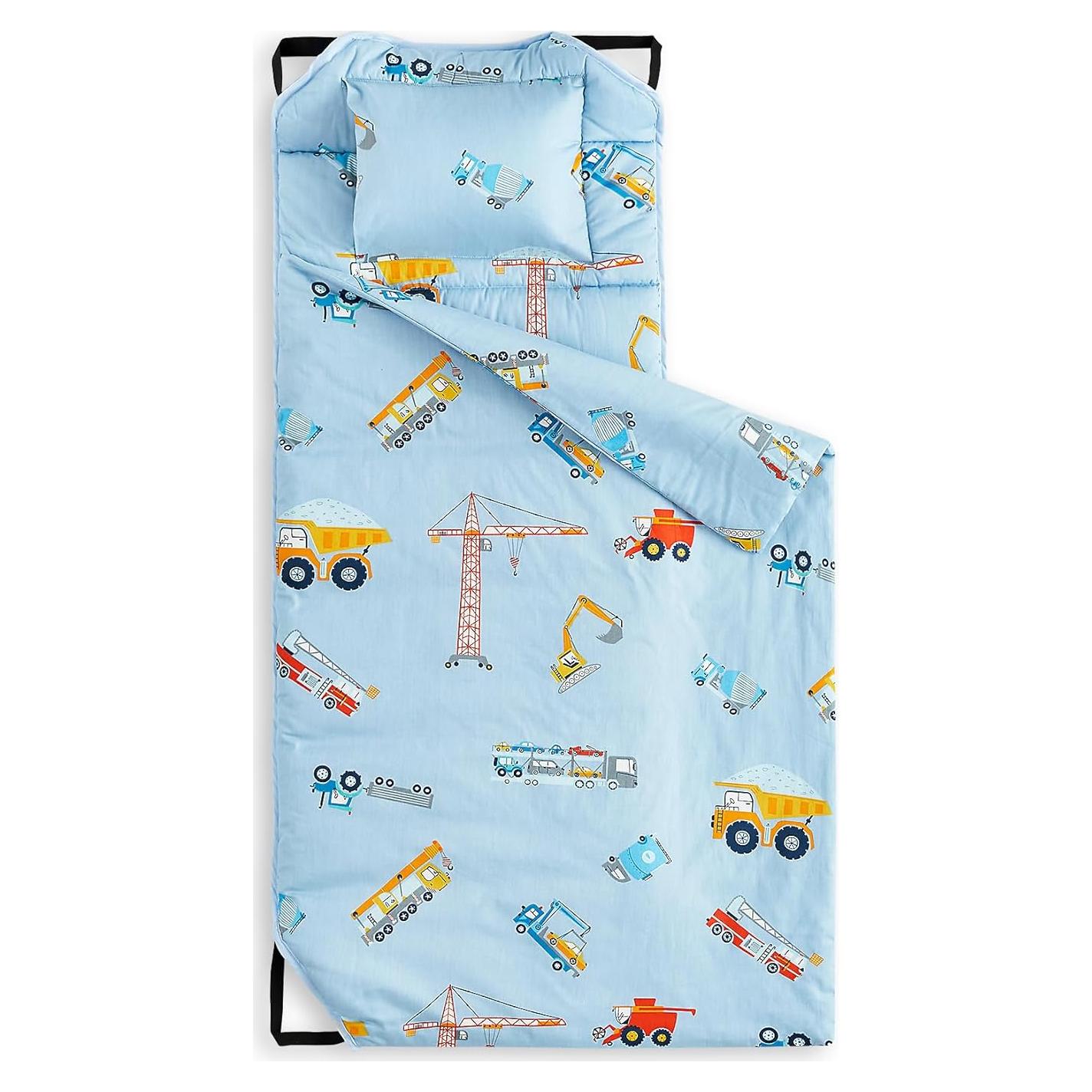 Esterilla de Siesta Algodón Despertar en Nube Azul 132x56 cm