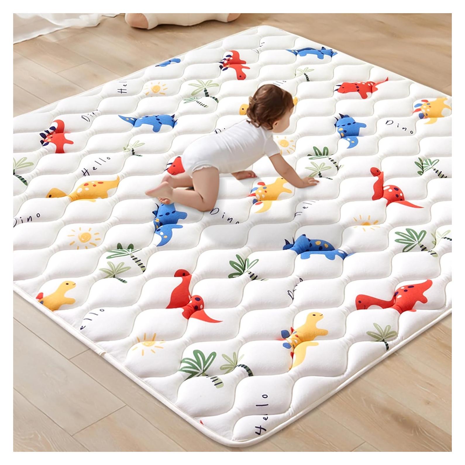 Alfombra de Juego VIVIDVIBEBEARPAS 127x127 cm Antideslizante