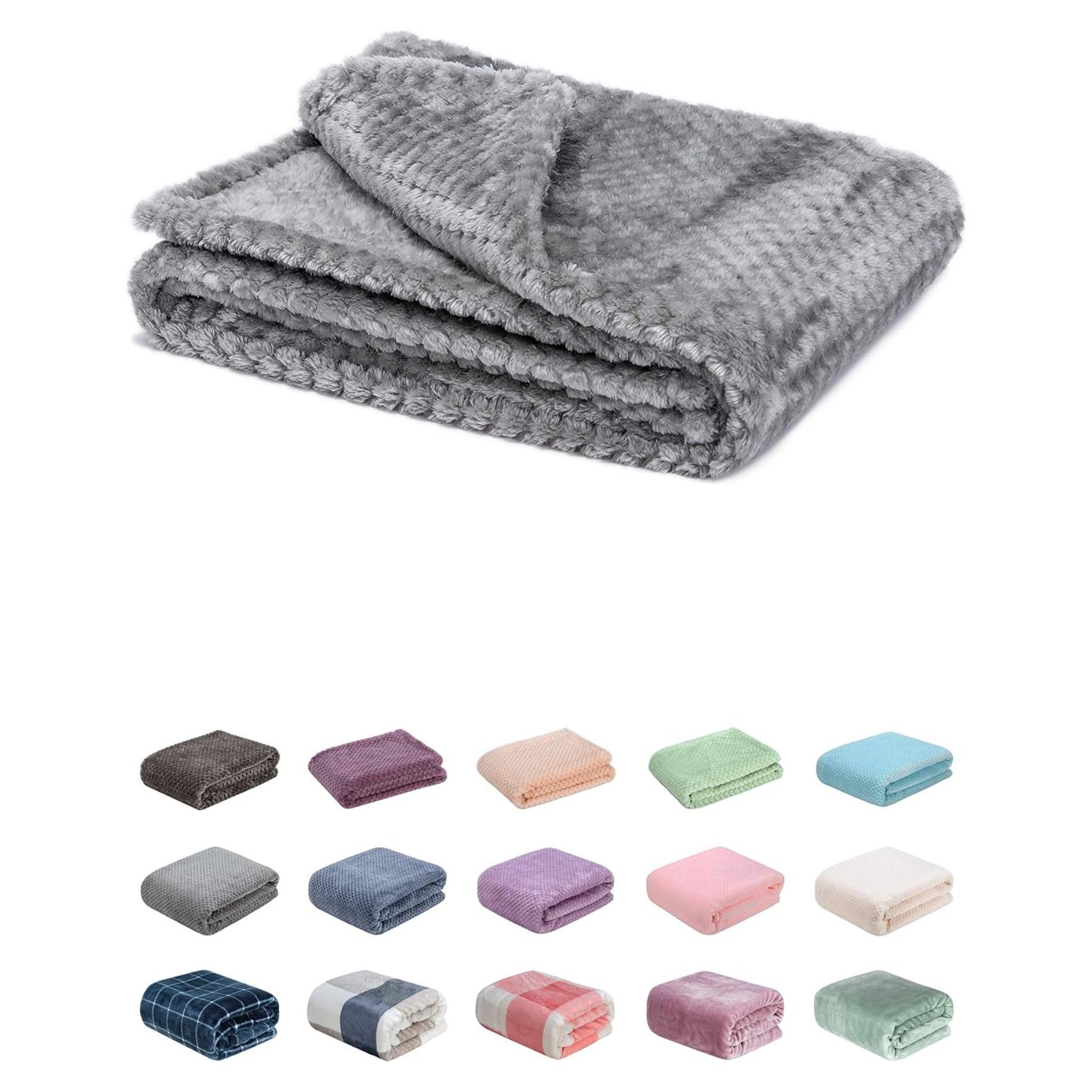 Manta de Arrullo para Bebé Wonder Miracle 71x102cm Gris Pizarra