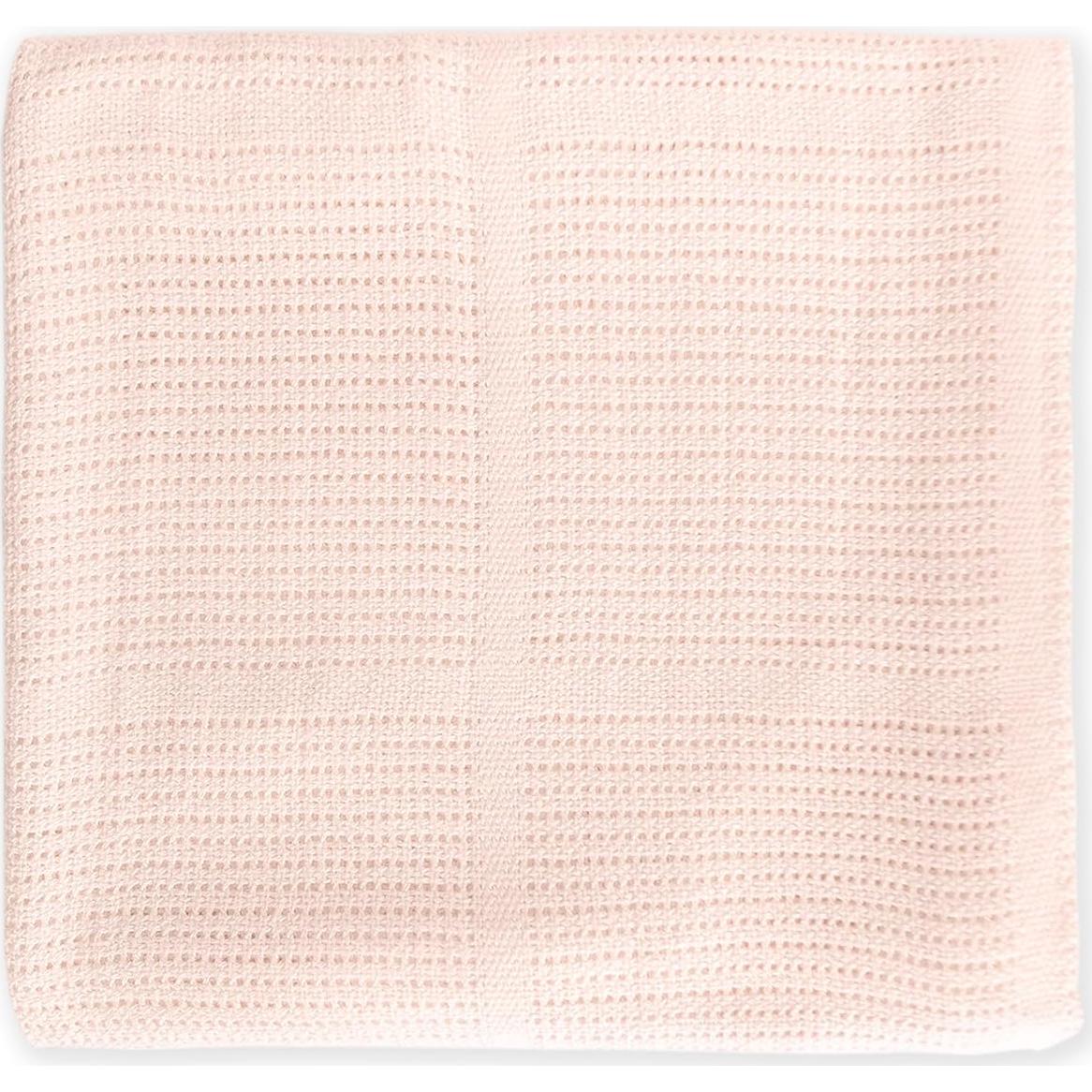 Manta Celular para Bebé Increíble Algodón Premium 112x112 cm Rosa