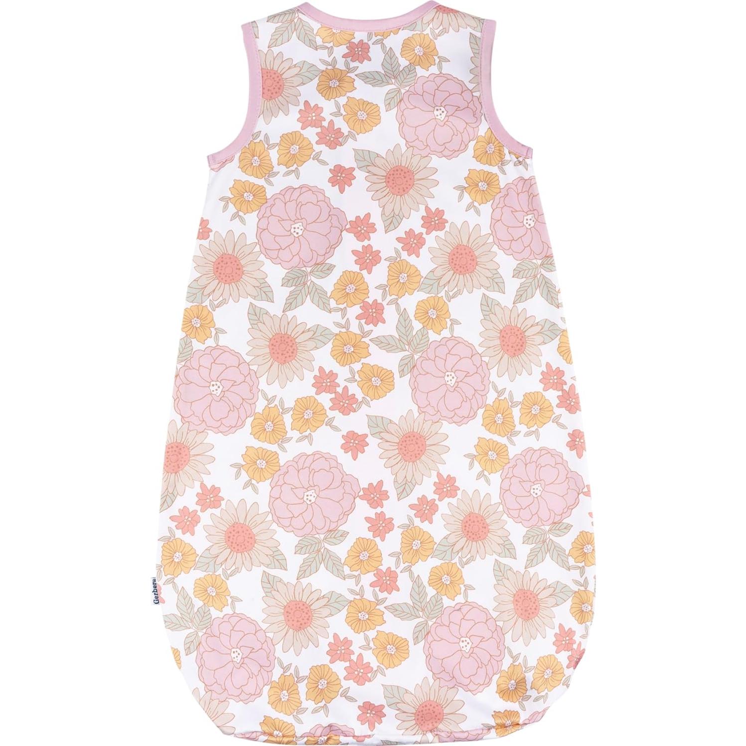 Saco de dormir para bebé unisex Gerber 0-6 meses floral