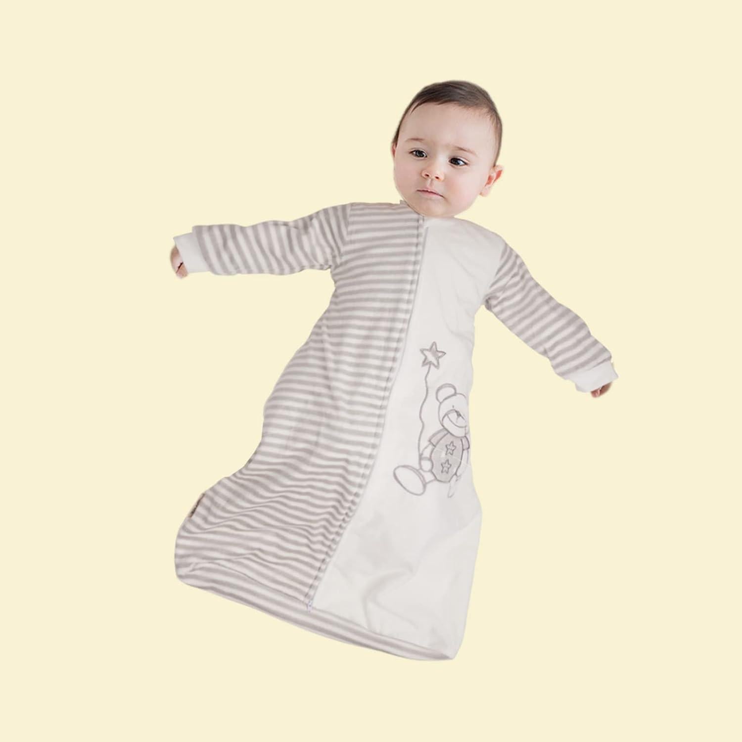 Saco de Dormir para Niños 2-4 Años Tog 2.0 Franela Gris