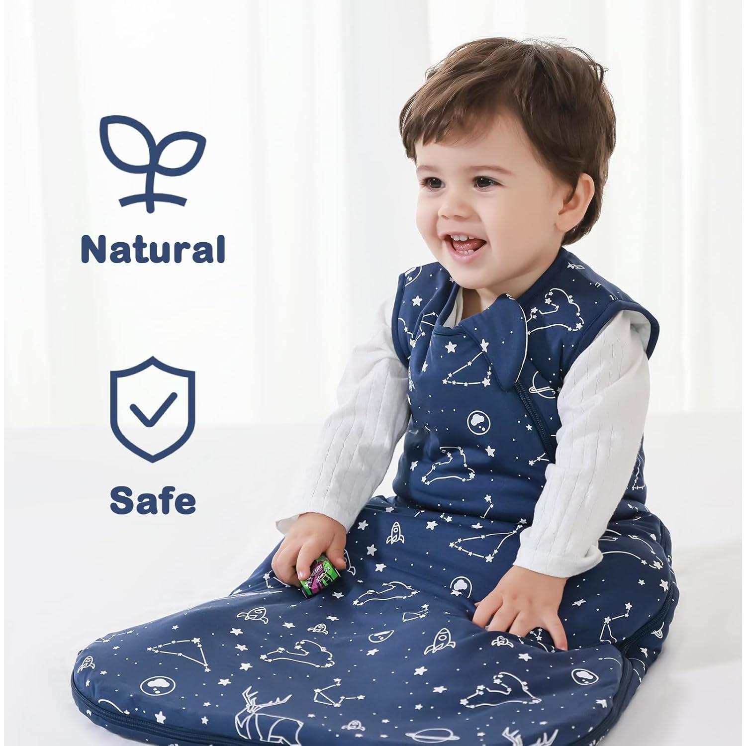 Saco de Dormir Unisex Mosebears 2.5 Tog para Bebés 6-18 Meses