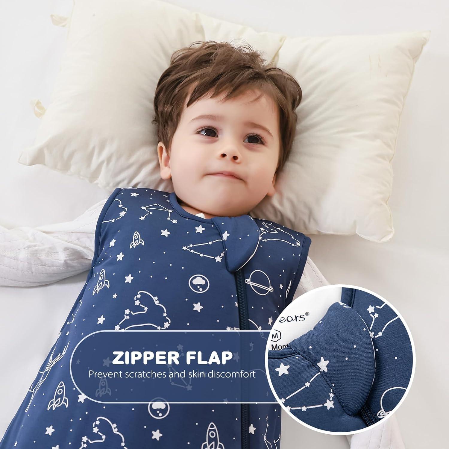 Saco de Dormir Unisex Mosebears 2.5 Tog para Bebés 6-18 Meses