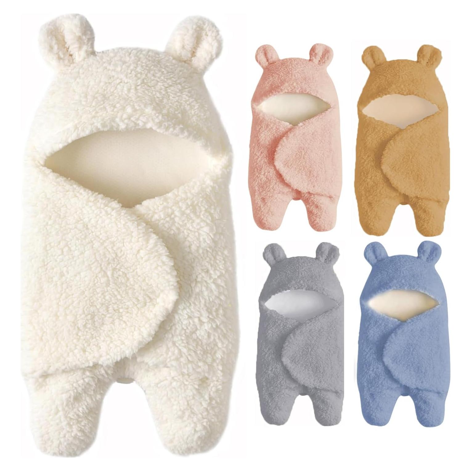 Manta de Envoltura para Bebé Nunibum Milky-Sw Suave 66x71cm