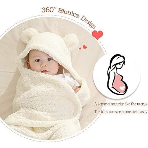 Manta de Envoltura para Bebé Nunibum Milky-Sw Suave 66x71cm