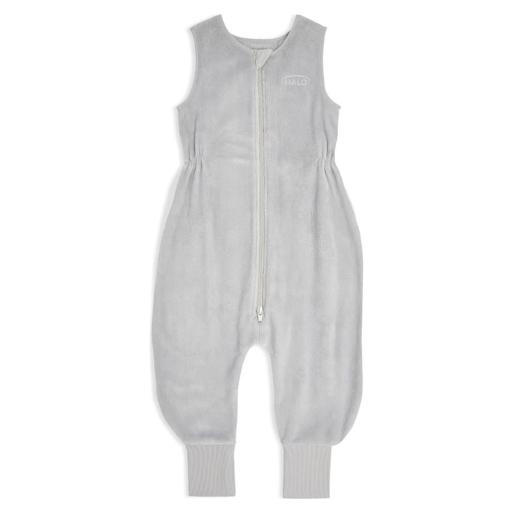 Saco de Dormir HALO Sleepsack Franela Luxe 12-24M Gris TOG 2.0