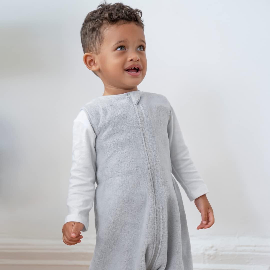 Saco de Dormir HALO Sleepsack Franela Luxe 12-24M Gris TOG 2.0