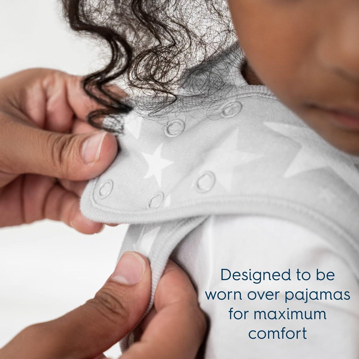 Saco de Dormir HALO Sleepsack Franela Luxe 12-24M Gris TOG 2.0