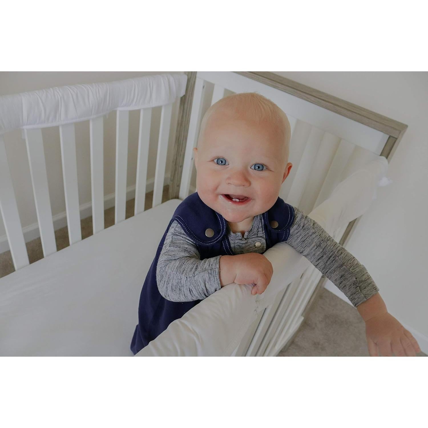 Saco de Sueño Baby Deedee Algodón Azul Profundo 0-6 Meses