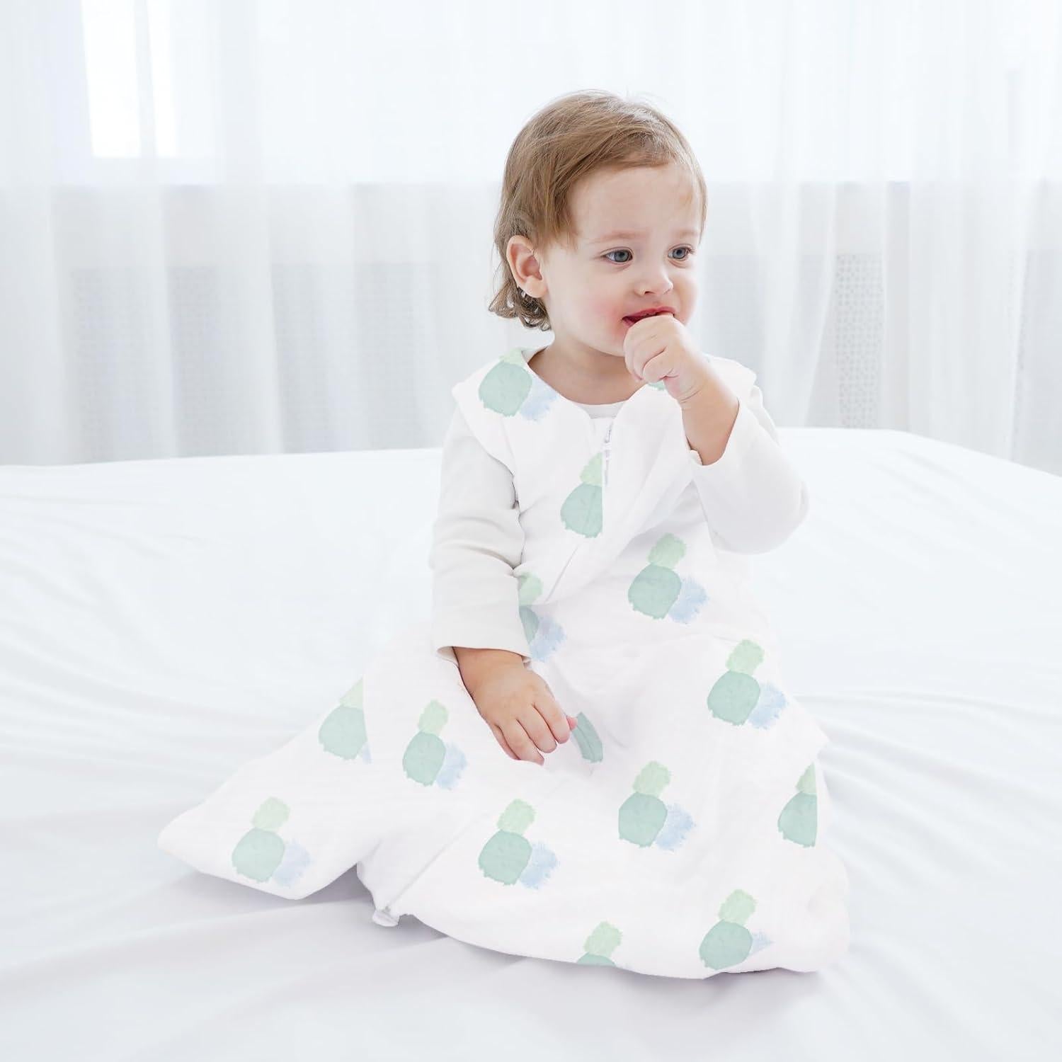 Saco de Sueño Muselina 0.5 TOG XL 100% Algodón Orgánico Bebé