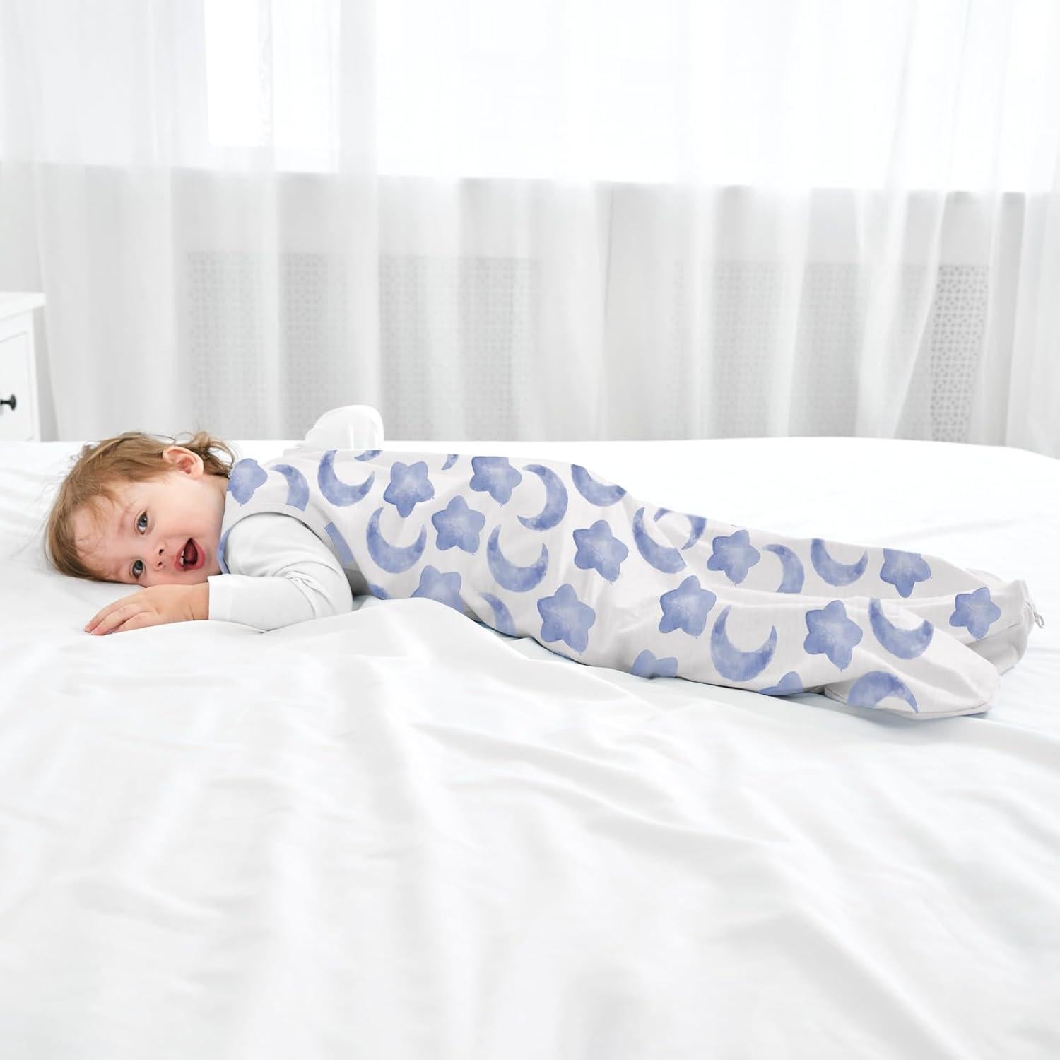 Saco de Sueño Muselina 0.5 TOG XL 100% Algodón Orgánico Bebé