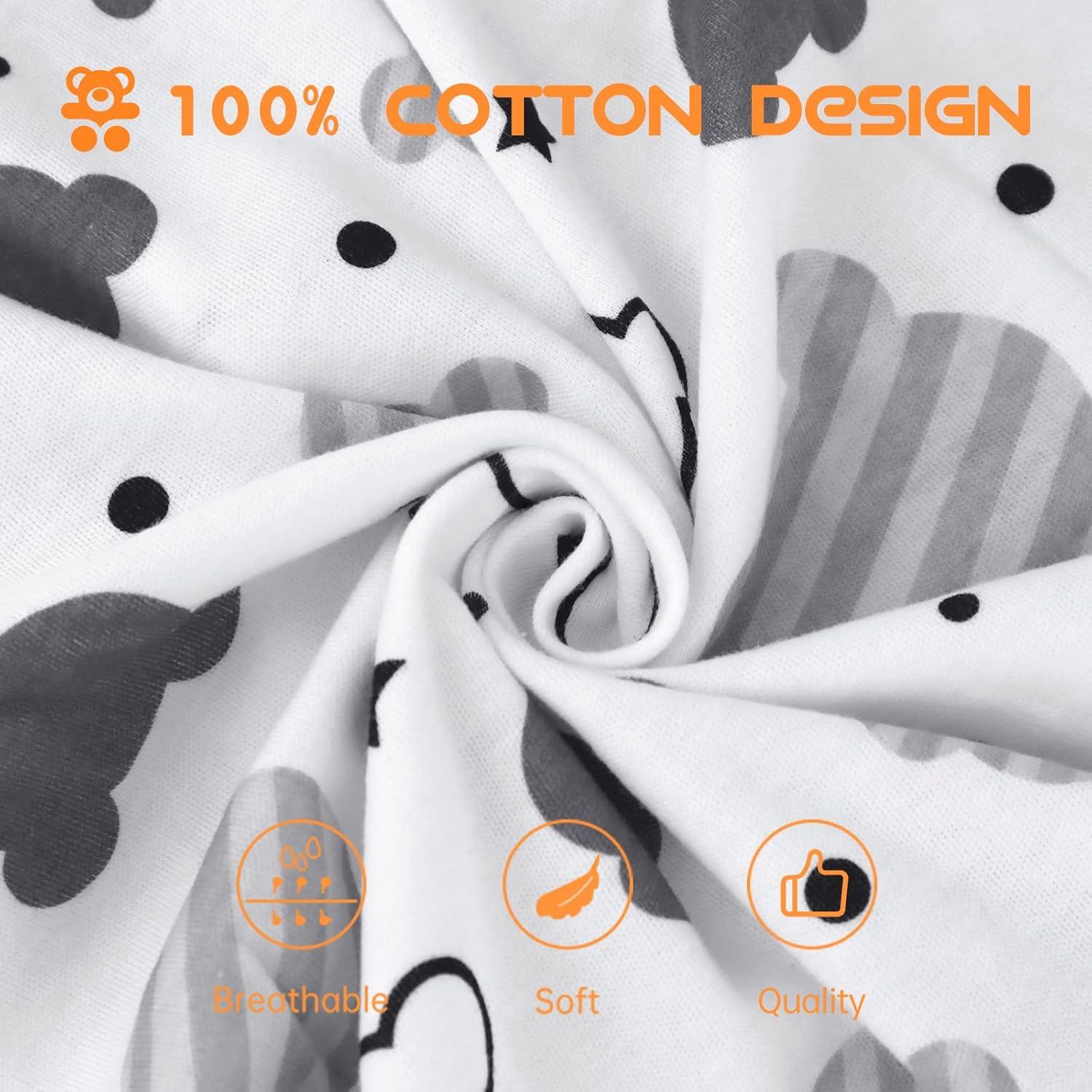 Saco de dormir para niños 2T-3T Oso con piernas 0.5 Tog