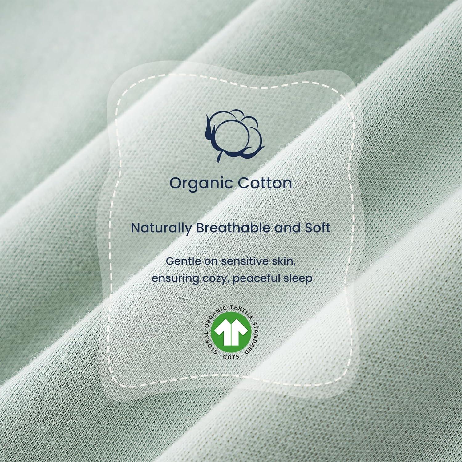 Saco de dormir unisex Kaiya Baby 1.0 Tog 0-6 meses Algodón Orgánico