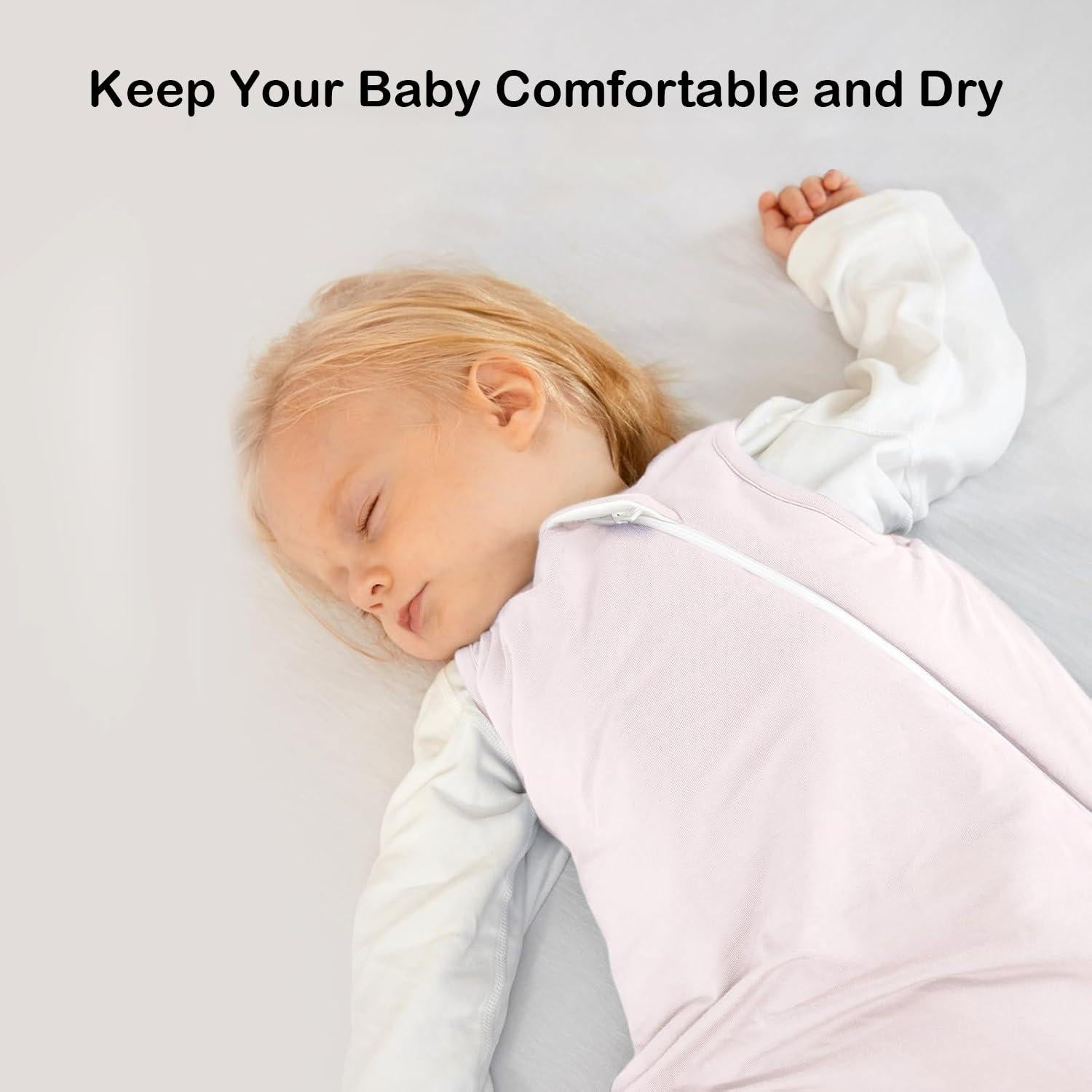 Saco de Sueño para Bebés Domiamia Rosa 12-18 Meses 1.0 Tog