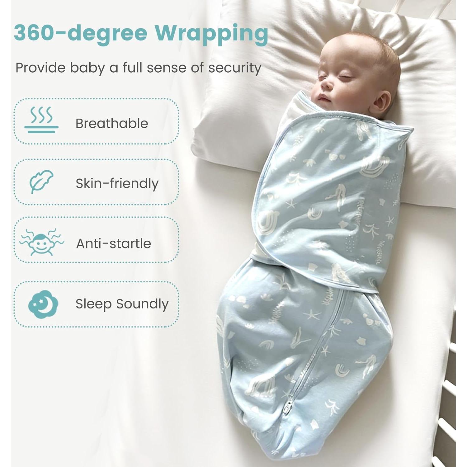 Saco de Sueño para Bebés LILBESTIE 6-12 Meses Mundo Submarino