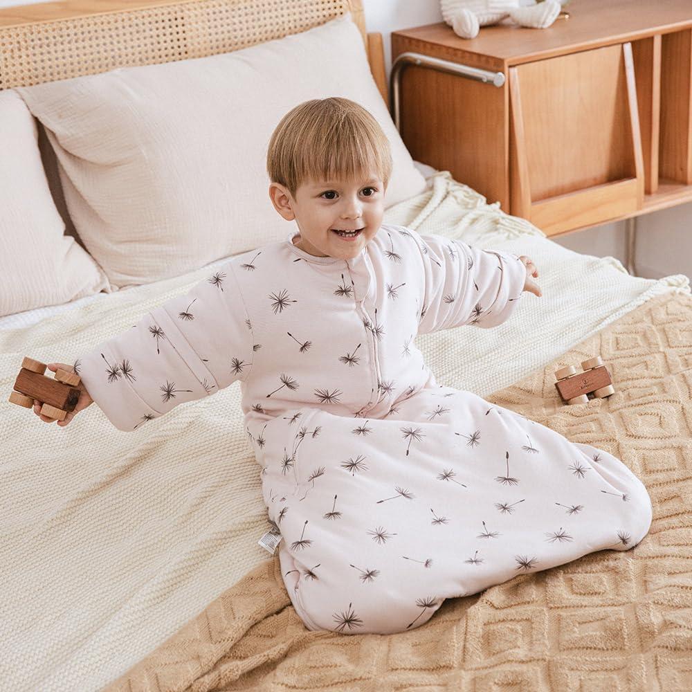 Saco de Sueño HOUSBAY Unisex 0-6 Meses Manta Usable 2.5tog