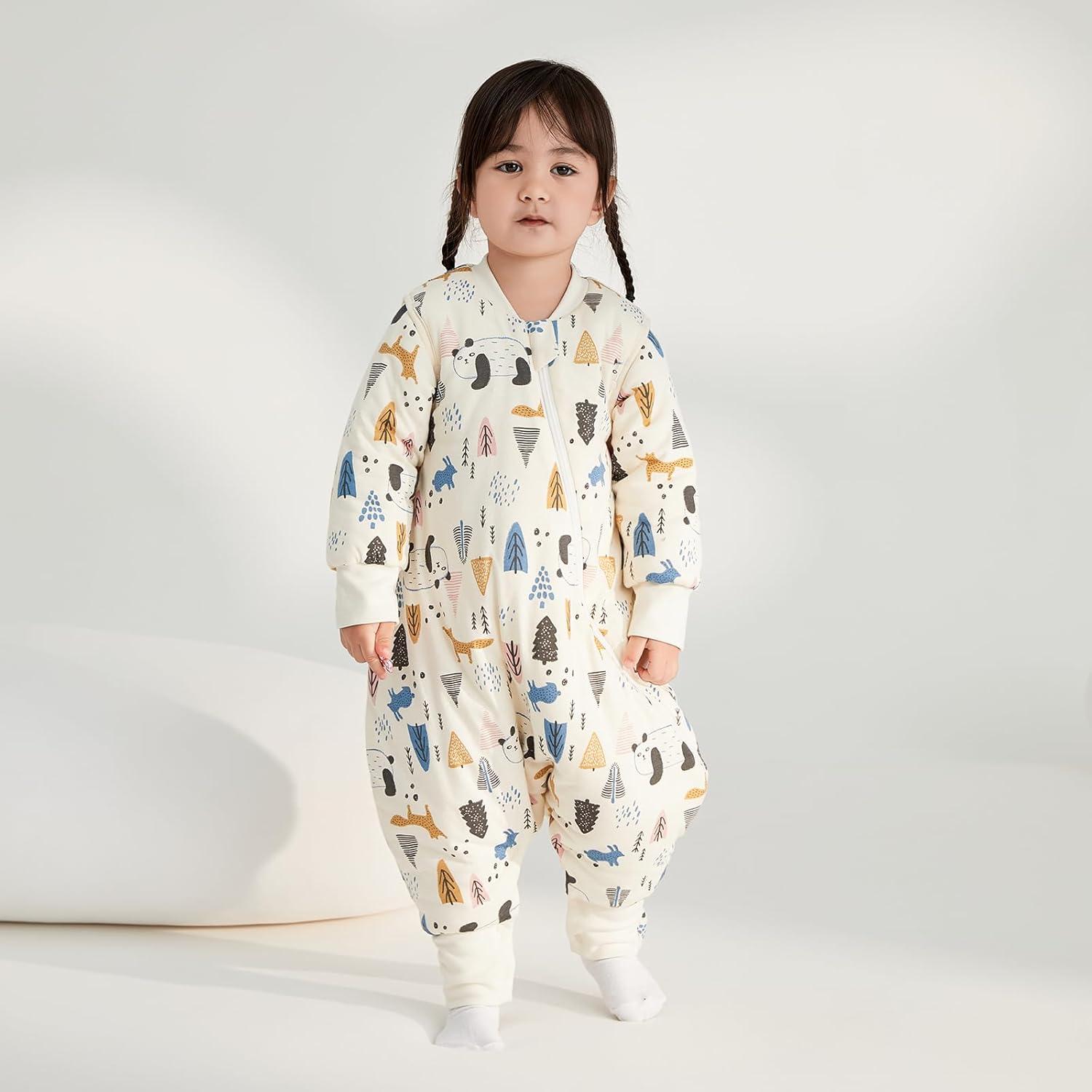 Saco de Dormir para Bebé Unisex Duomiaomiao 3.5 TOG Algodón