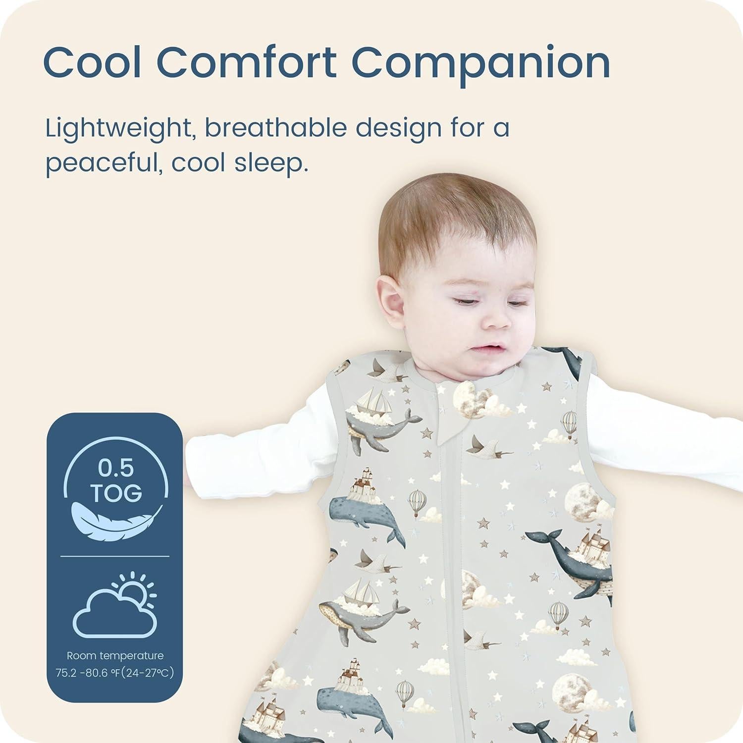 Saco de Sueño Ligeros TotBasic 0.5 TOG 2 Paquete 2T-4T