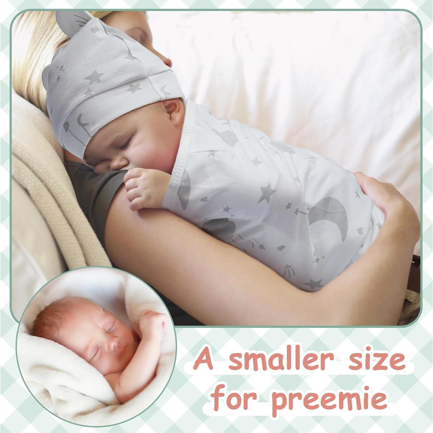 Paquete de 6 Envueltos de Algodón Ramede para Bebés Prematuros