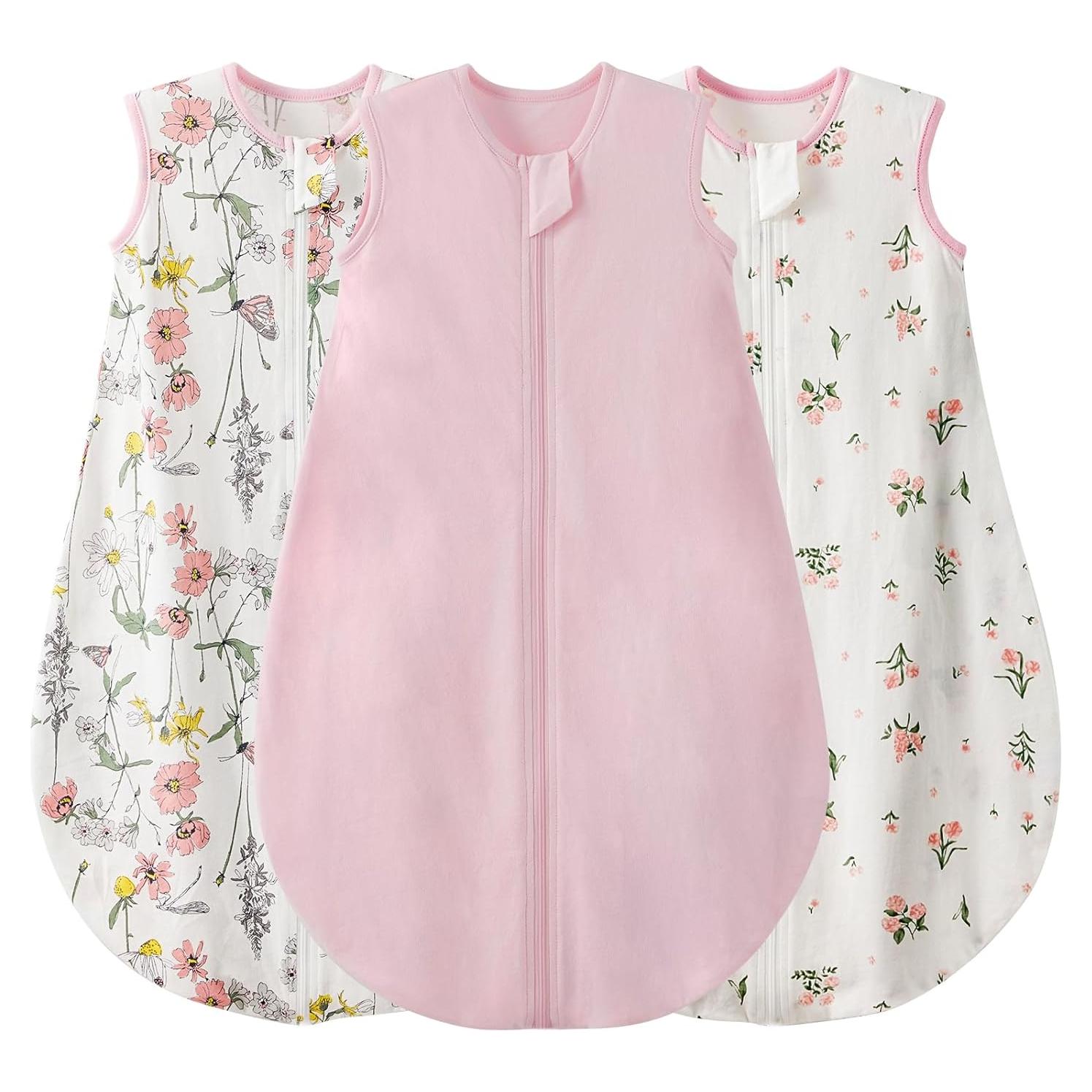 Saco de Dormir para Bebé Duomiaomiao 100% Algodón Orgánico Mediano