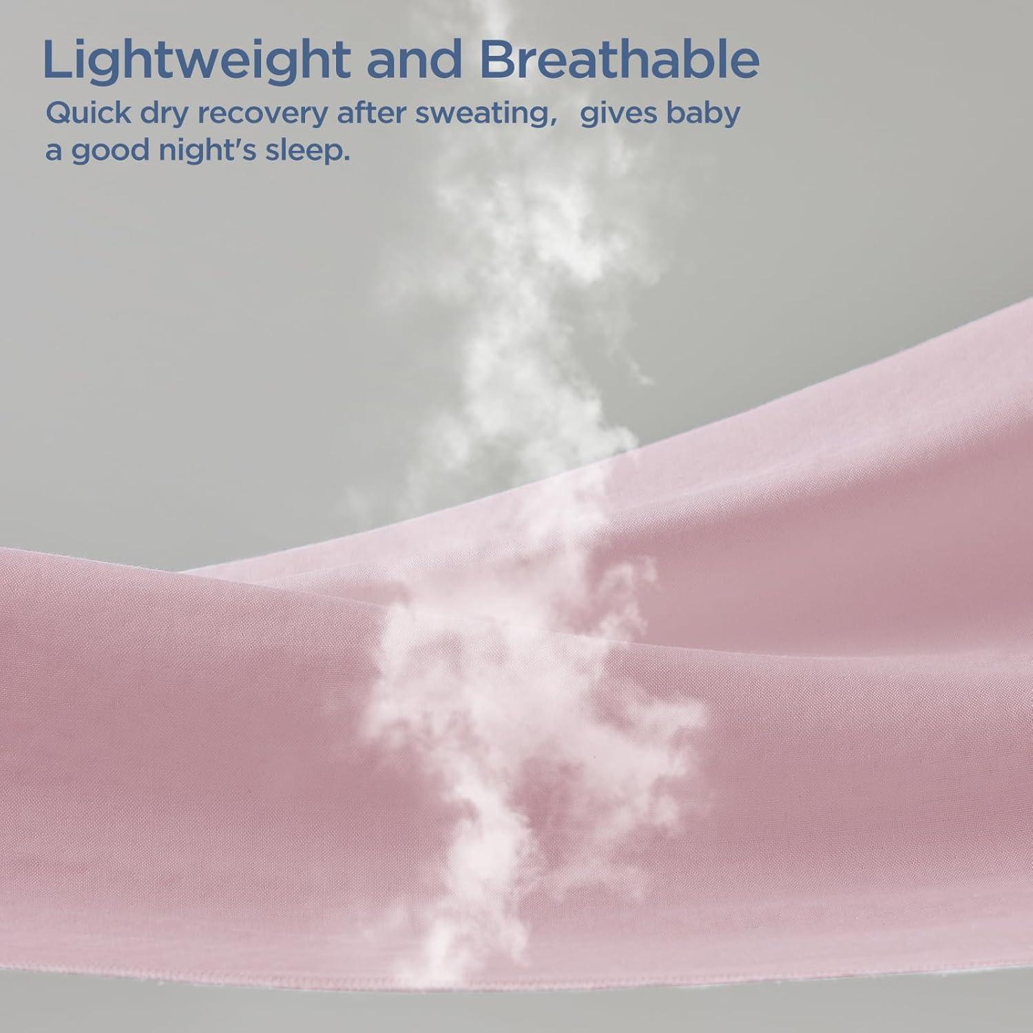 Saco de Dormir para Bebé Duomiaomiao 100% Algodón Orgánico Mediano