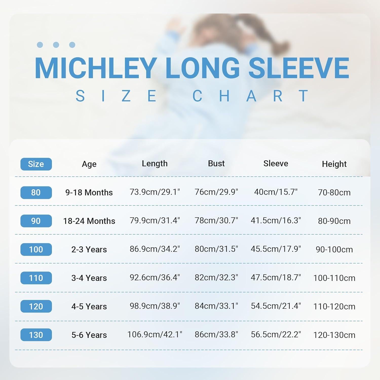 Saco de Dormir Franela MICHLEY Dinosaurio 4-5T 120cm