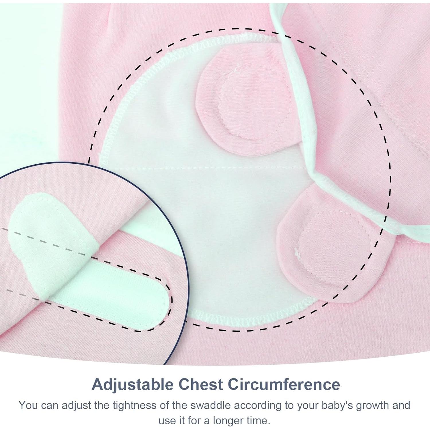 Sacos de Sueño AQOKKA para Bebés 0-3 Meses Ajustables