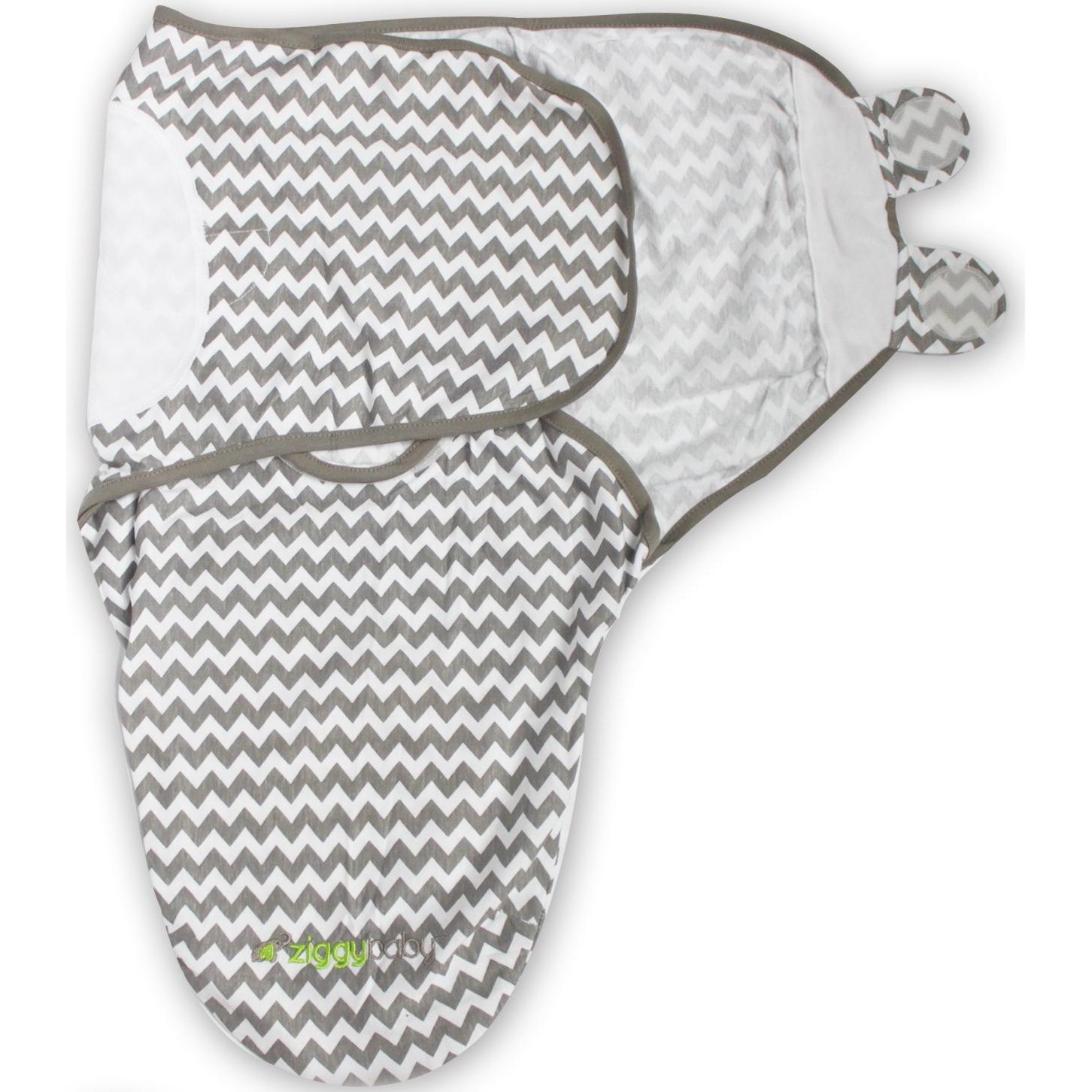 Manta de Envolver Ziggy Baby 100% Algodón Suave 0-3 Meses