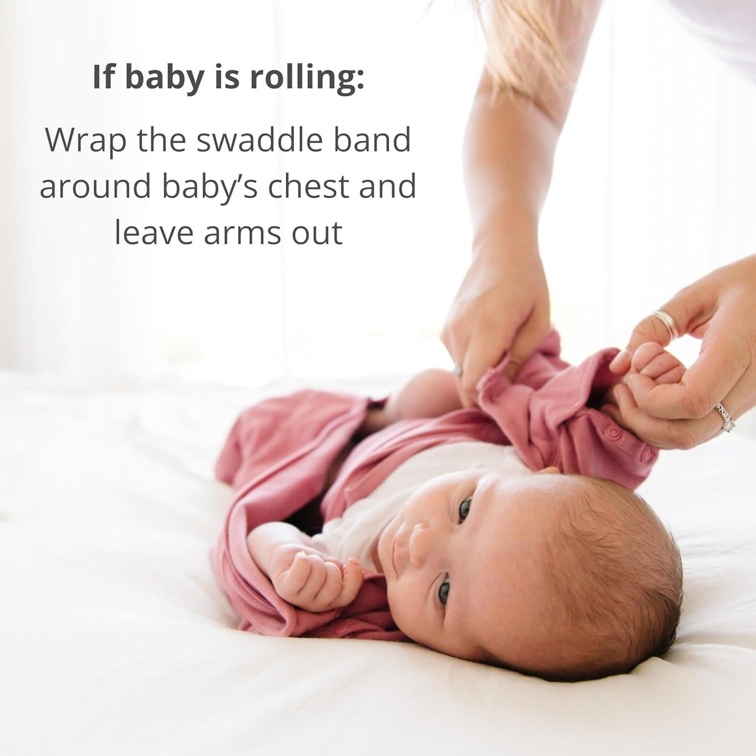 Saco de Sueño Dreamland Baby Viscosa de Bambú 0-6 Meses Salmón